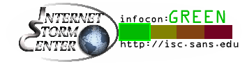 Internet Storm Center Infocon Status