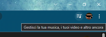 Tasto Chrome musica e video